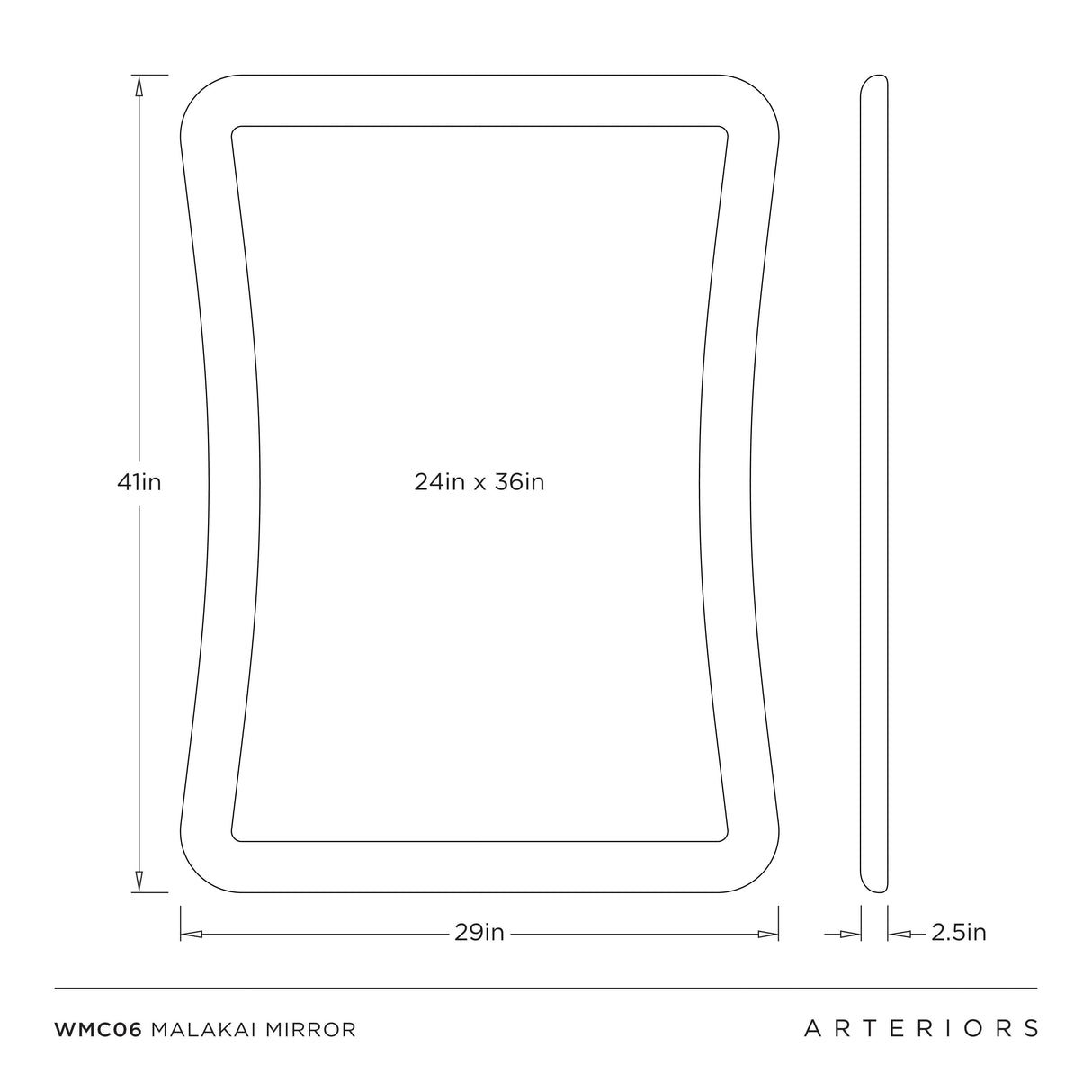 Malakai Mirror Mirror WMC06