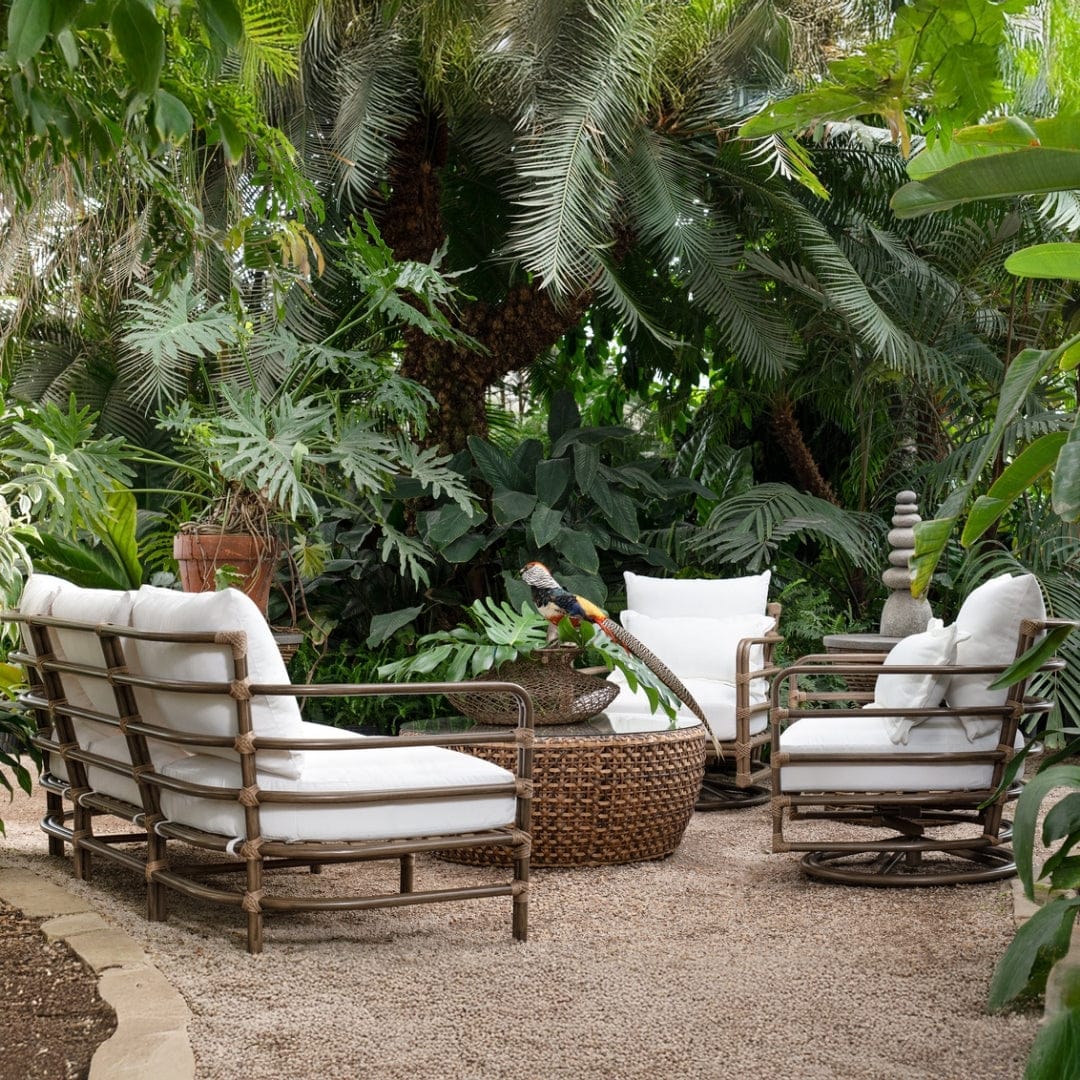Malibu Swivel Rocker Outdoor Occasional + Accent Chairs 313380+C939P6457N