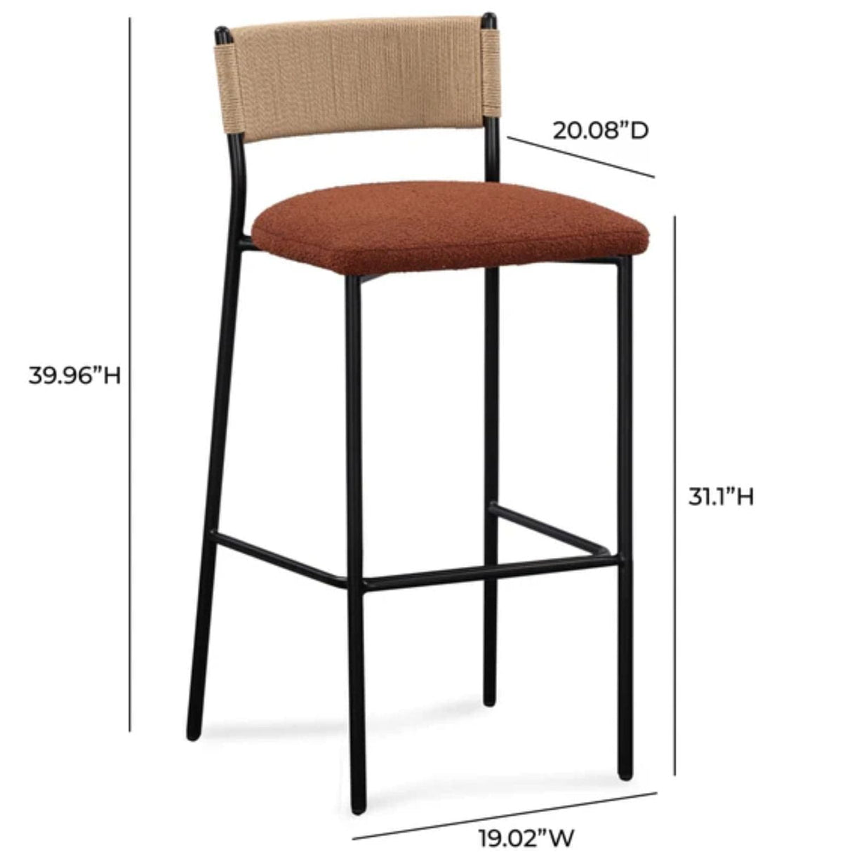 Malina Bar + Counter Stool Bar + Counter Stools