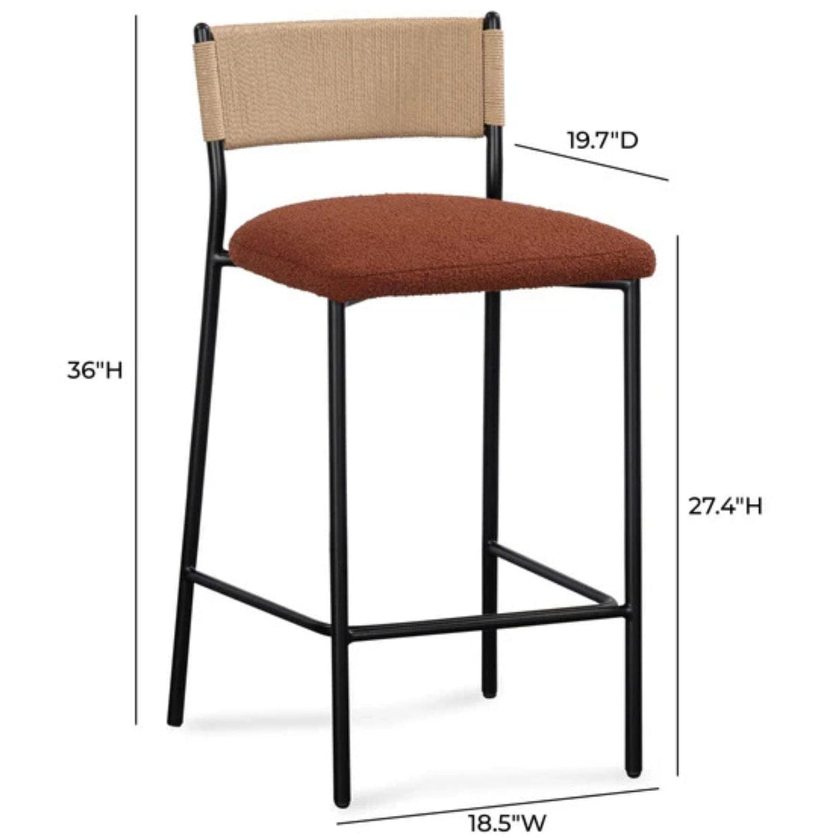 Malina Bar + Counter Stool Bar + Counter Stools