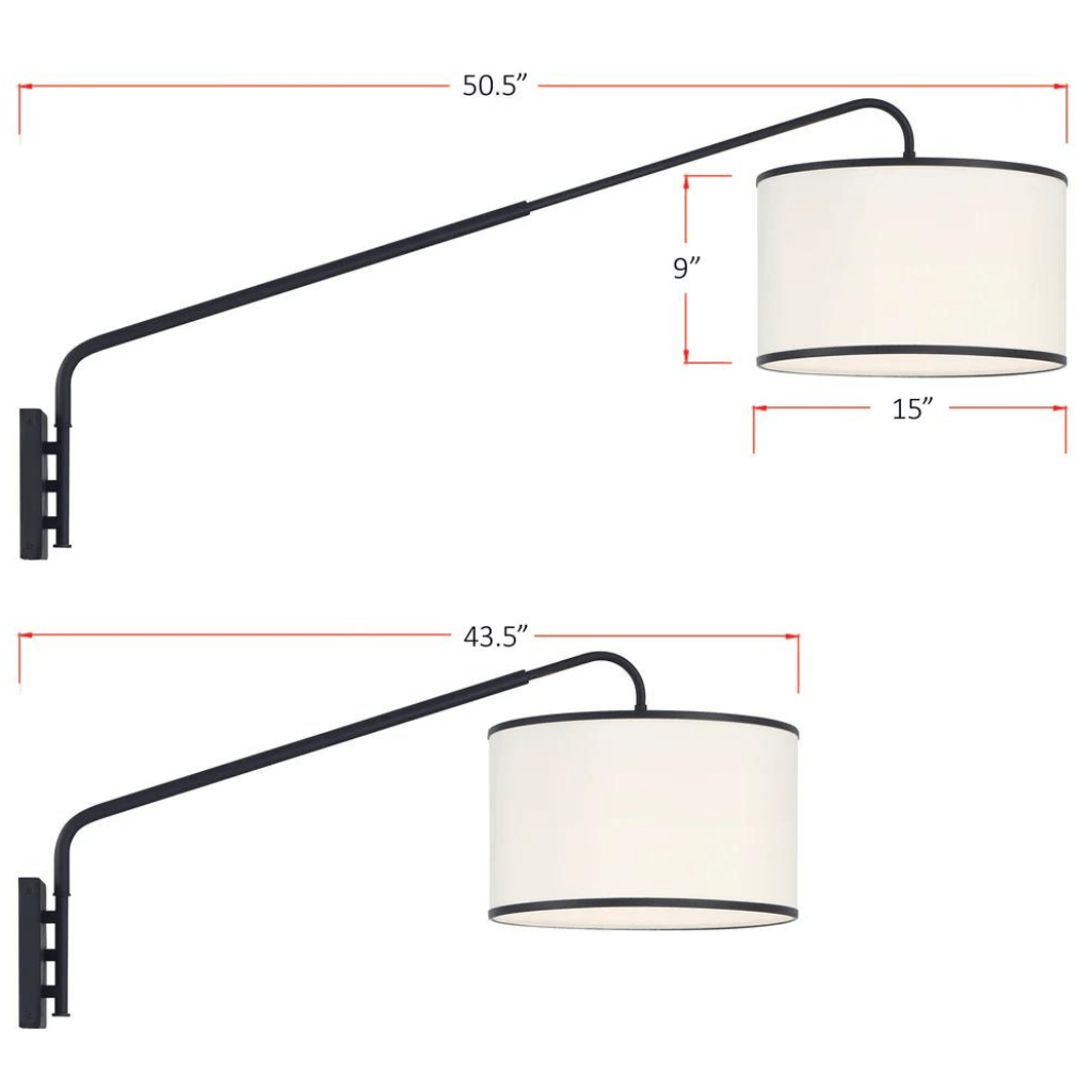 Mallory 1 Light Task Sconce