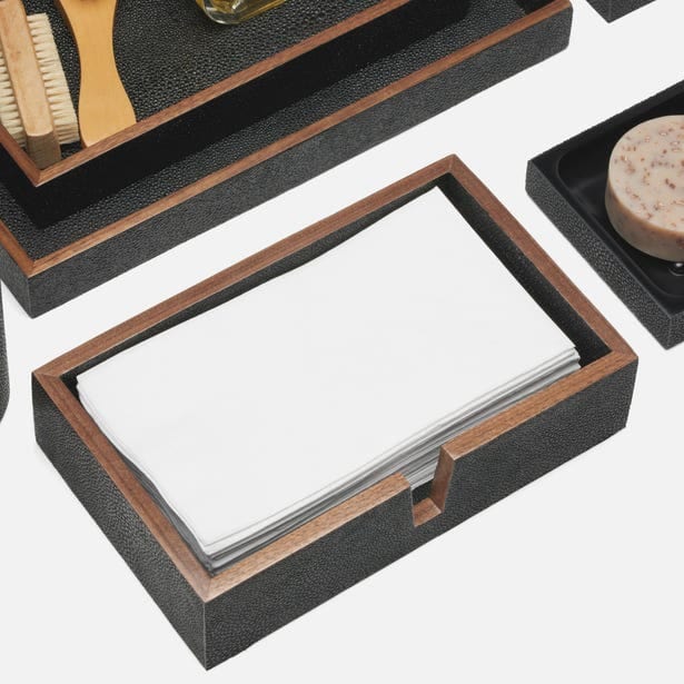 Manchester Hand Towel Tray (Set of 2) Bath Accessory