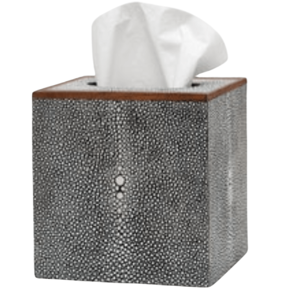 Manchester Tissue Box Bath Accessory 01MANC-GY-TBSQ