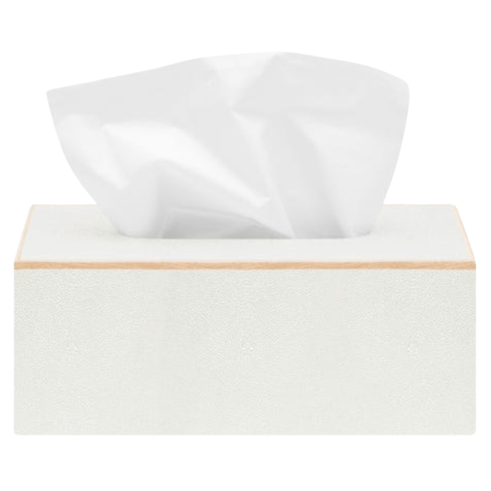 Manchester Tissue Box Bath Accessory 01MANC-WH-TBRS