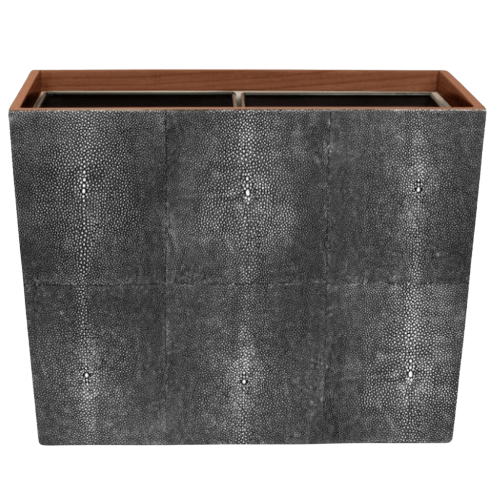 Manchester Wastebasket Bath Accessory 01MANC-GY-WBDBRT