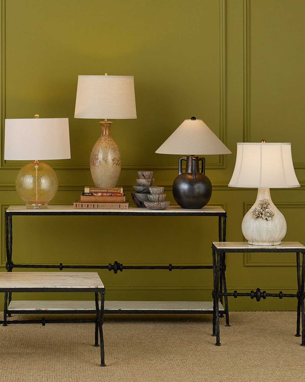 Marbleized Stacking Box (Set of 3) Decor 1200-1049 00633306063280