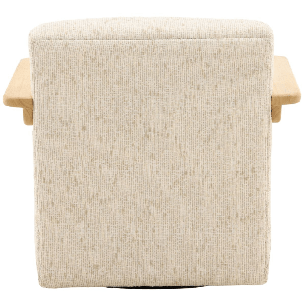 Marcos Glider Chair Accent Chair DOV39021-CREM