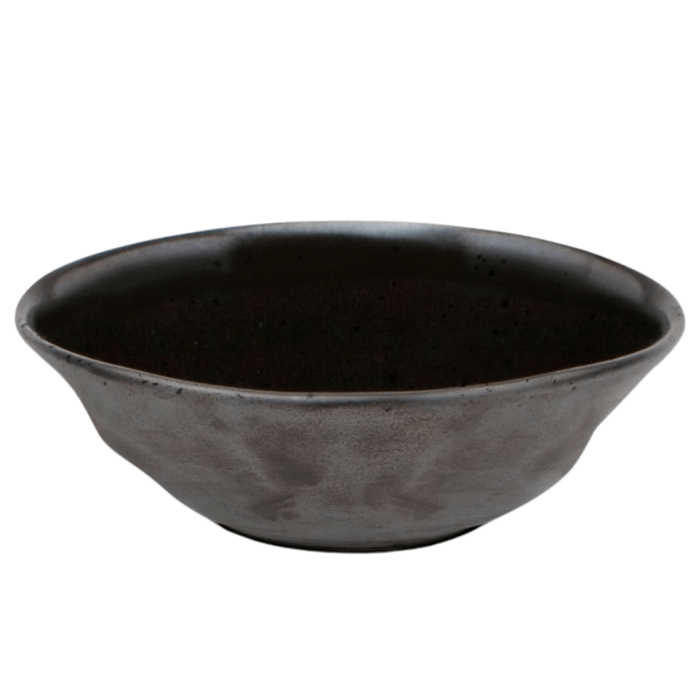 Marcus Black Glaze Dinnerware (Pack of 4) Dinnerware DINMARCU-BLK-PBL 08415971000829