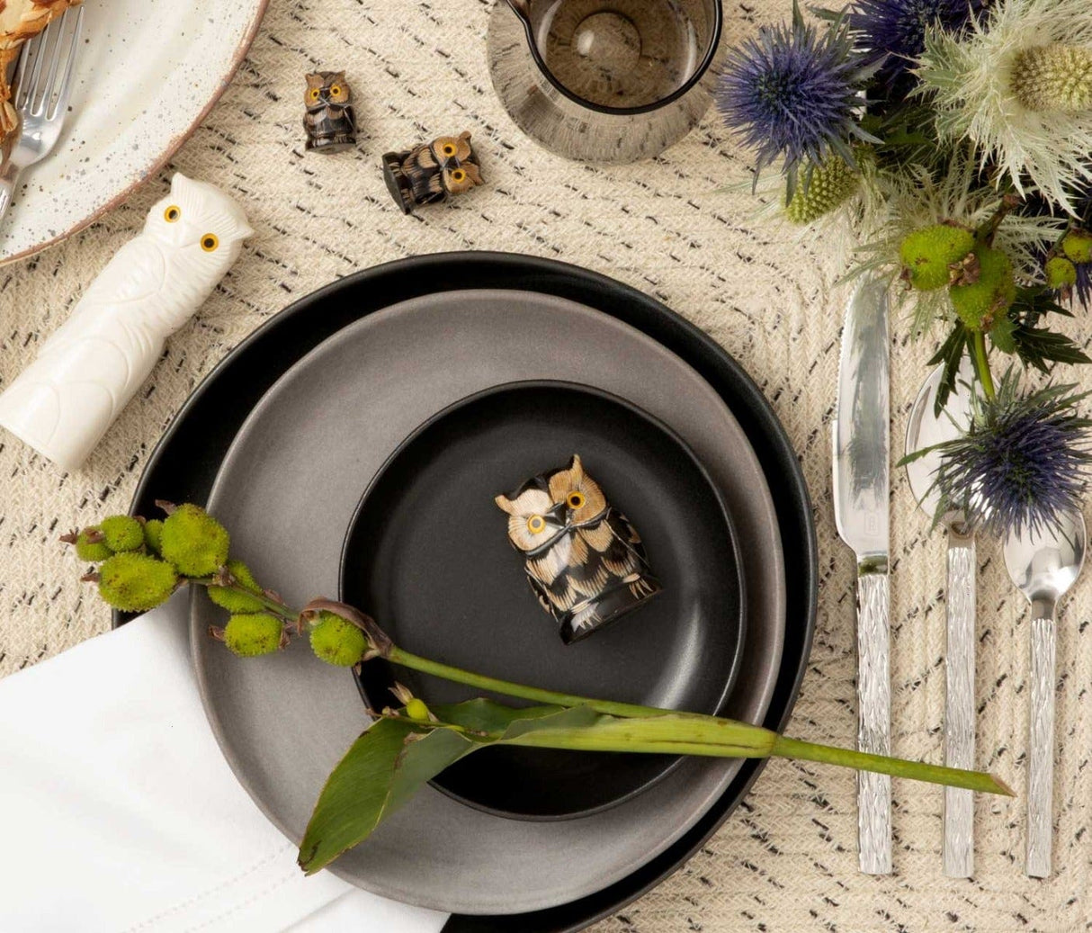 Marcus Cement Glaze Dinnerware (Pack of 4) Dinnerware