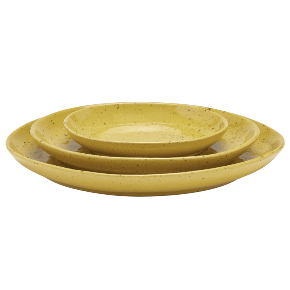 Marcus Chartreuse Salt Glaze Dinnerware (Pack of 4) Dinnerware