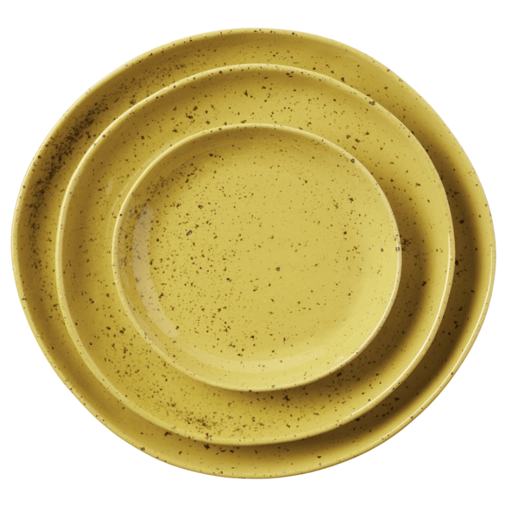 Marcus Chartreuse Salt Glaze Dinnerware (Pack of 4) Dinnerware