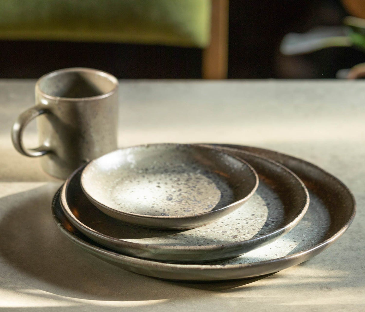 Marcus Gray Salt Glaze Dinnerware (Pack of 4) Dinnerware