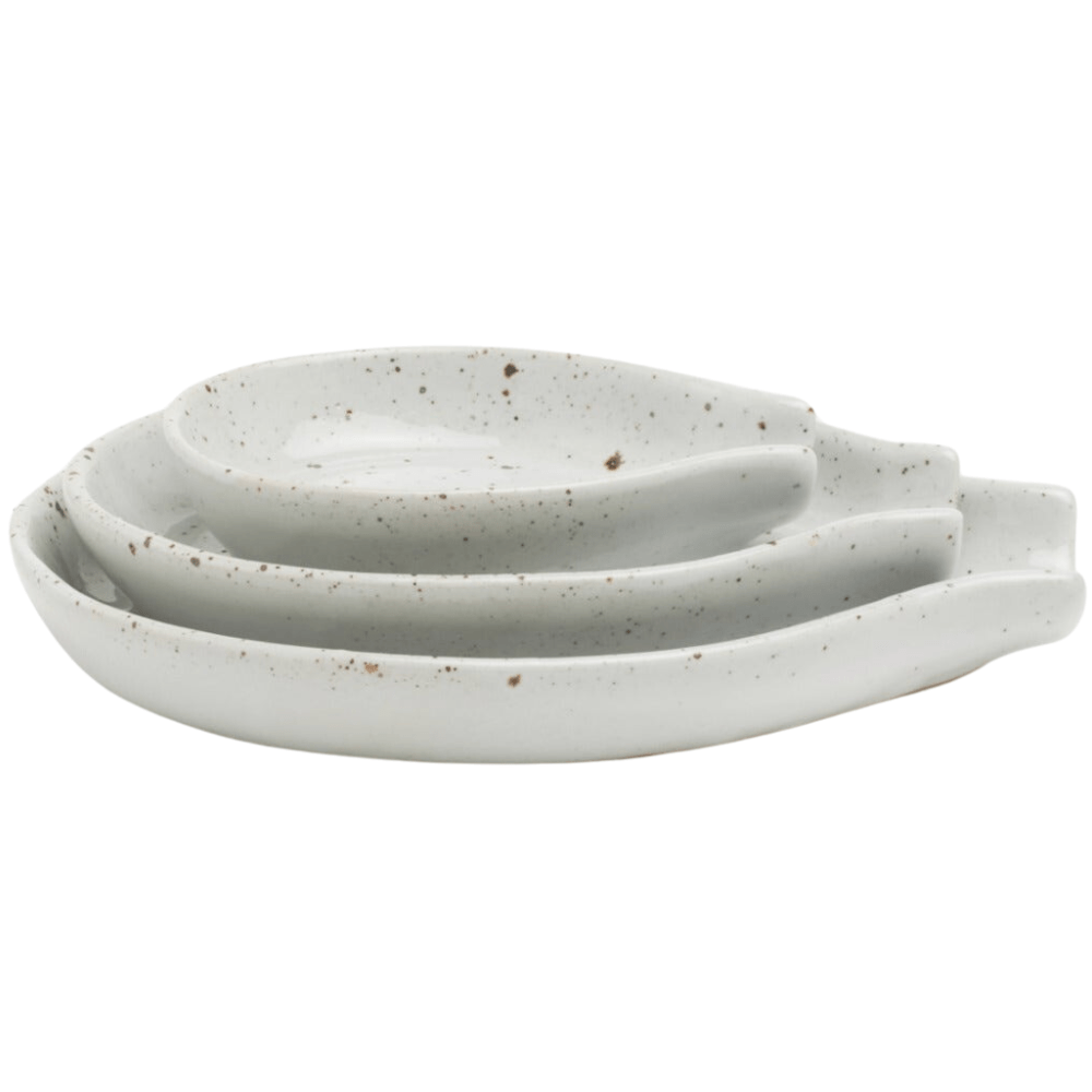Marcus Spoon Rests (Set of 3) Kitchen Accessory SERMARCU-WHT-SPO 08415971026683