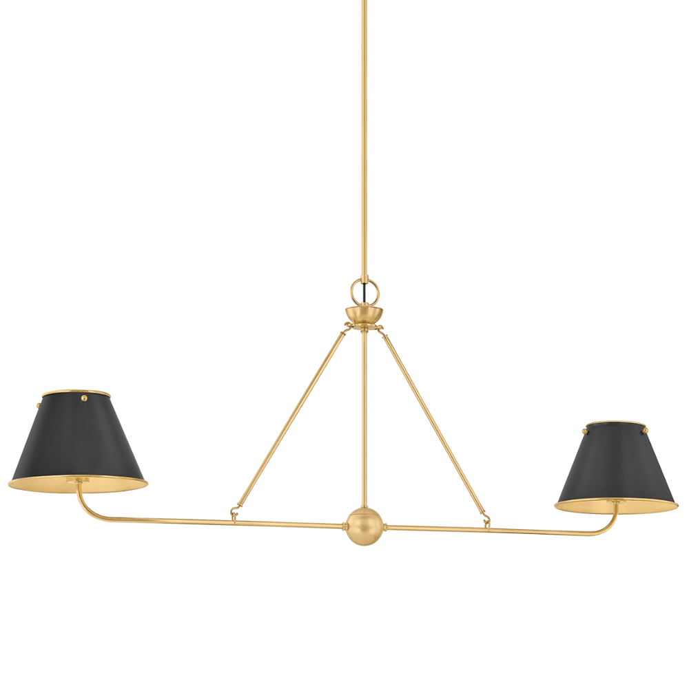 Mark D. Sikes Burghley Linear Chandelier Chandelier MDS2001-AGB/DB 806134984496