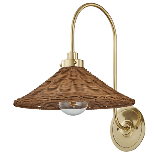 Mark D. Sikes Kensington Wall Sconce Wall Sconces MDS2100-AGB 806134984533