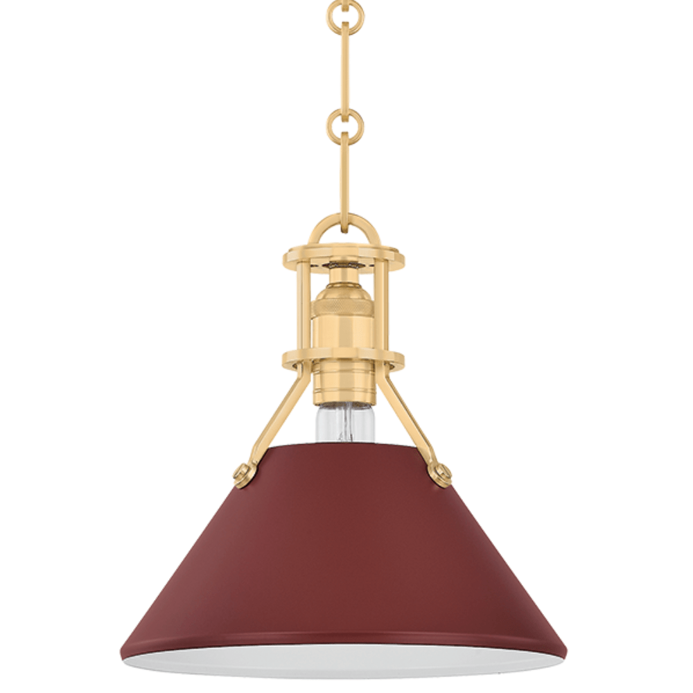 Mark D. Sikes Painted No. 2 Pendant Pendant Lighting MDS351-AGB/CRN 806134985158