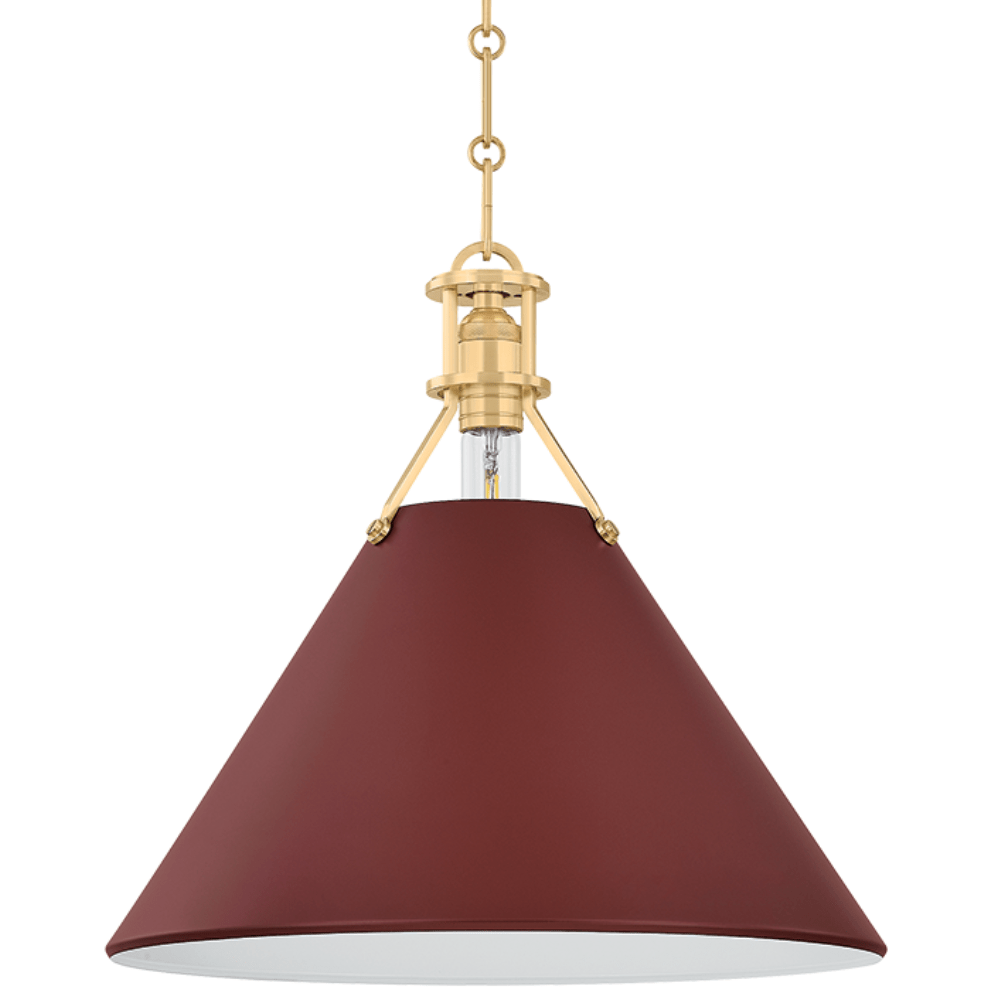 Mark D. Sikes Painted No. 2 Pendant Pendant Lighting MDS352-AGB/CRN 806134985196