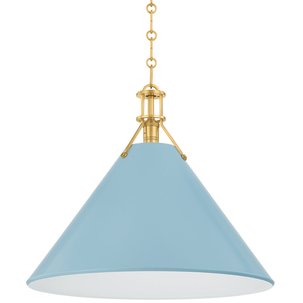 Mark D. Sikes Painted No. 2 Pendant Pendant Lighting MDS352L-AGB/BB 806134994594