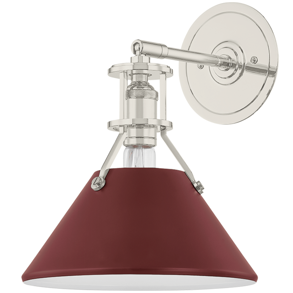 Mark D. Sikes Painted No. 2 Sconce Wall Lighting MDS350-PN/CRN 806134994471