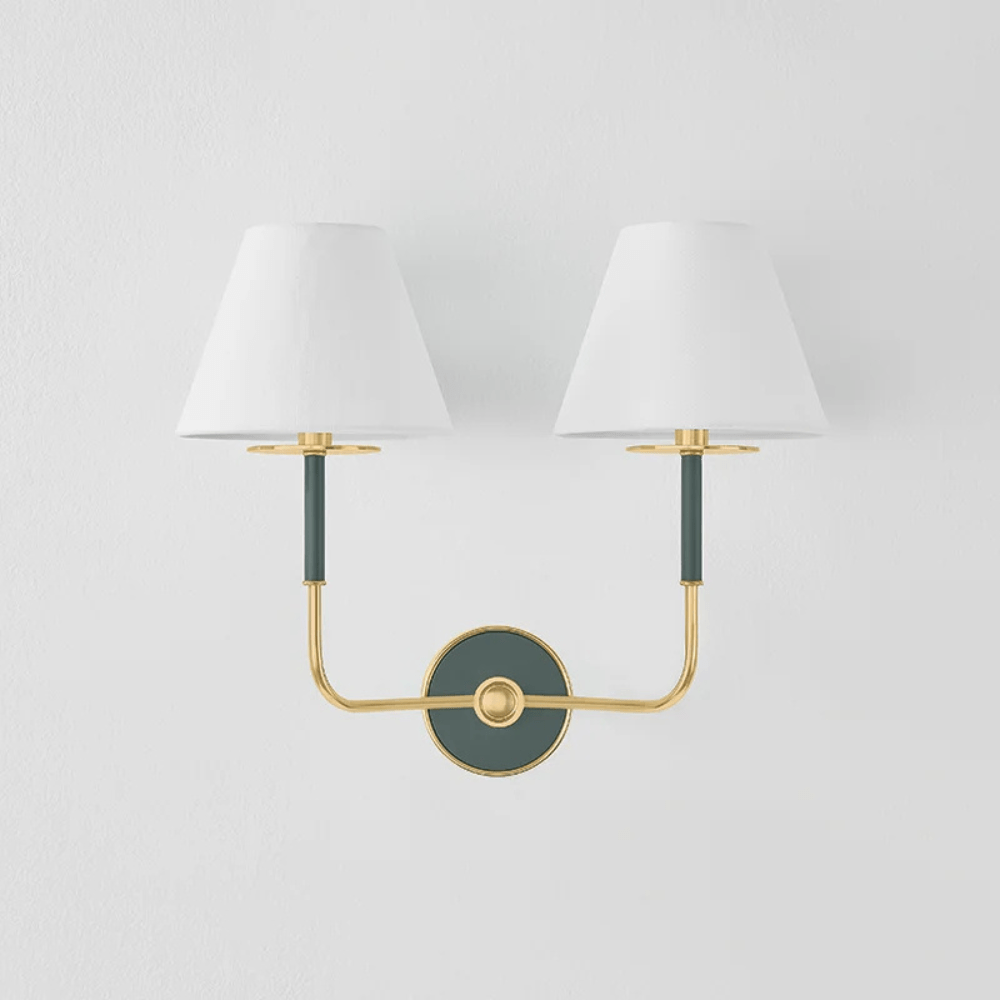 Mark D. Sikes Wedgewood Double Wall Sconce Wall Sconces