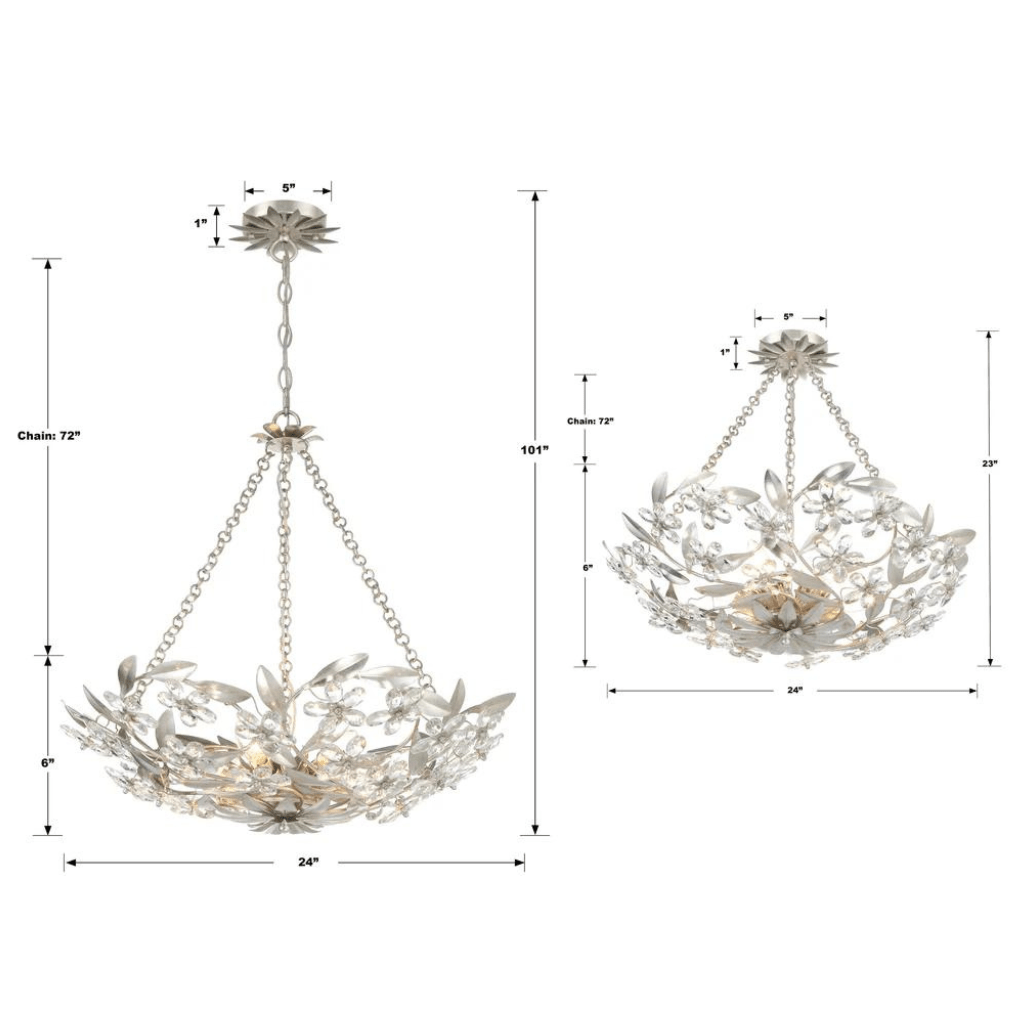 Marselle 6 Light Chandelier