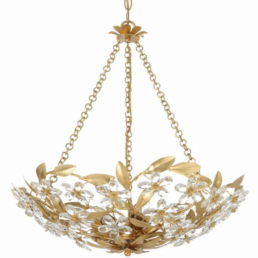 Marselle 6 Light Chandelier MSL-306-GA 633779052552