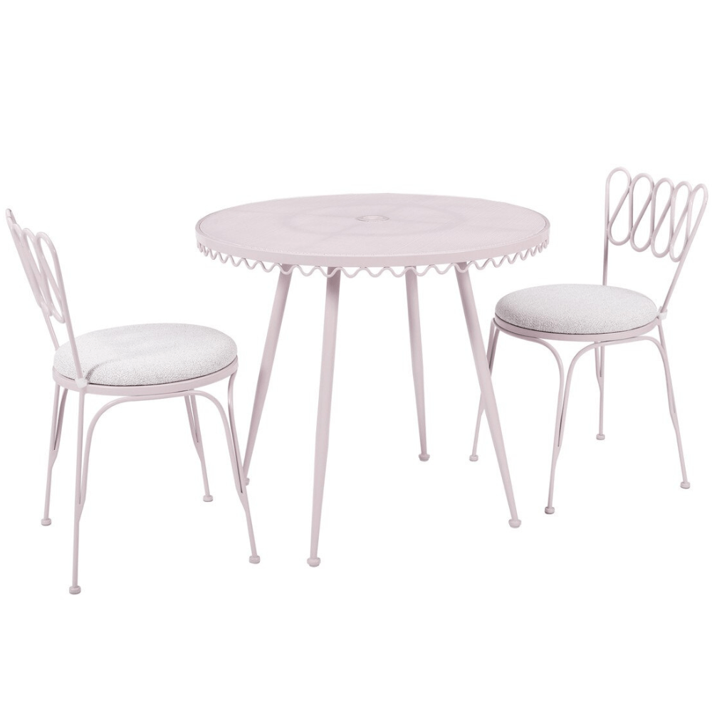 Marta Wrought Iron Outdoor Café Table Tables