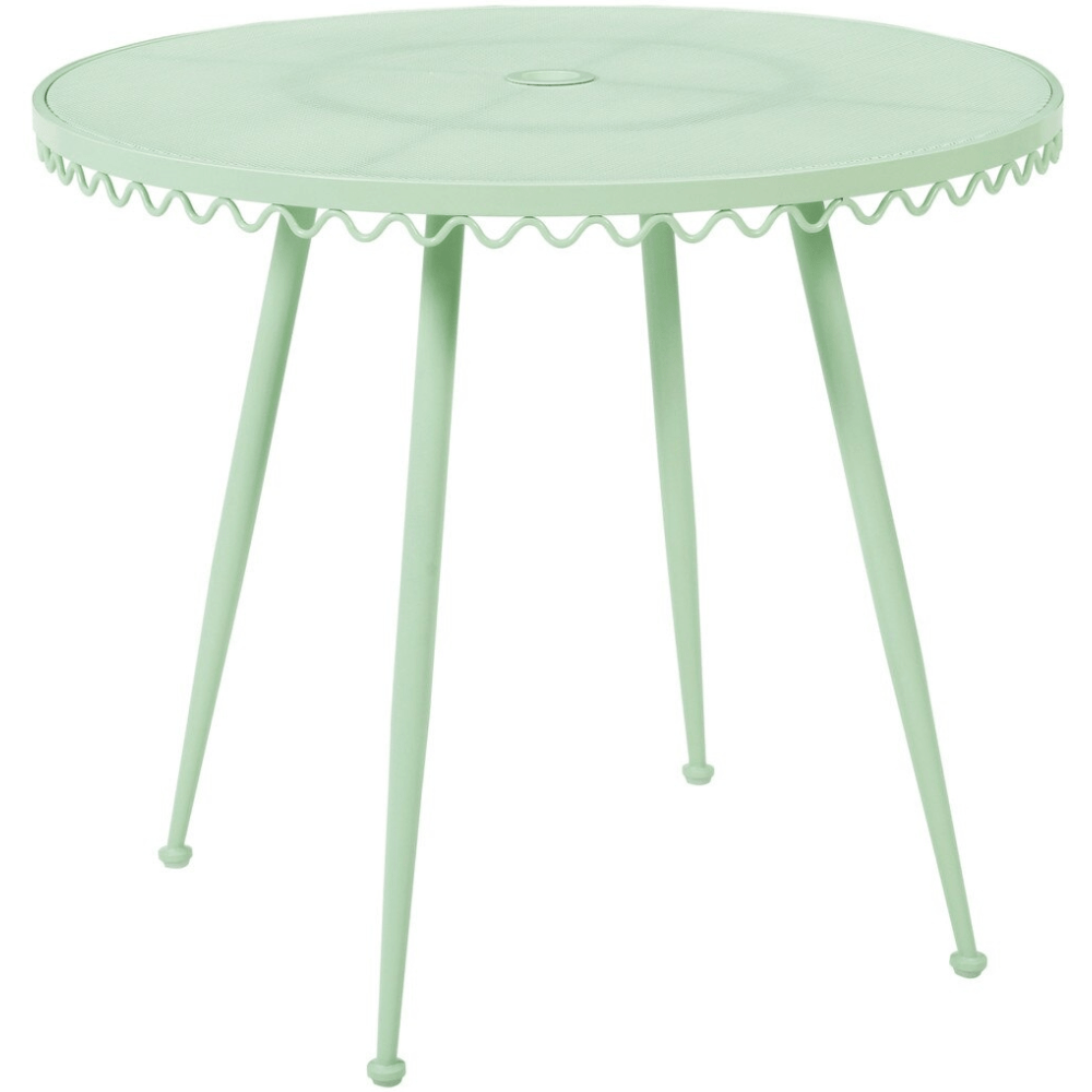 Marta Wrought Iron Outdoor Café Table Tables TOV-O18670 793580634849