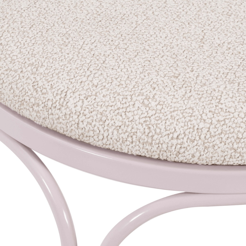 Marta Wrought Iron Outdoor Chair Chair