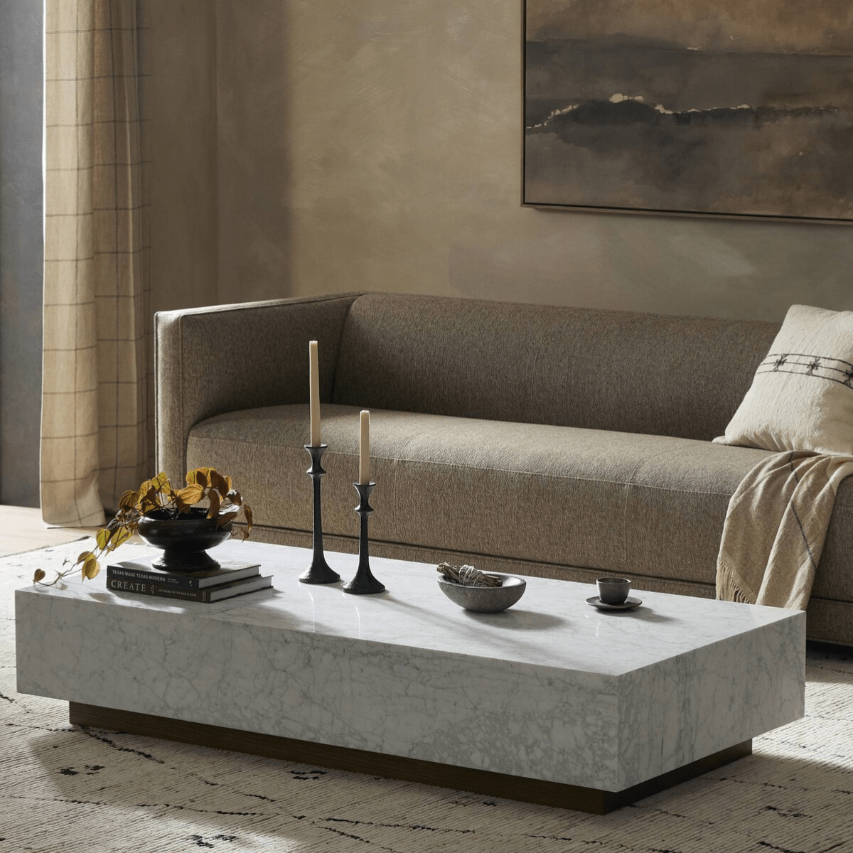 Masera Marble Coffee Table Coffee Table 241862-001 801542316624