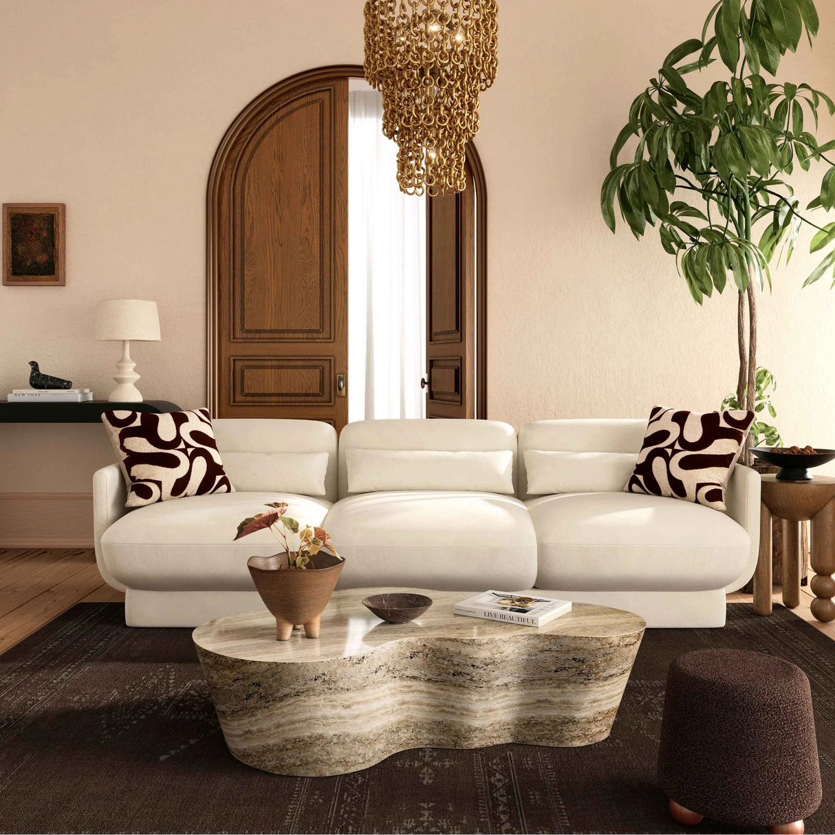 Mason Velvet Sofa Sofa