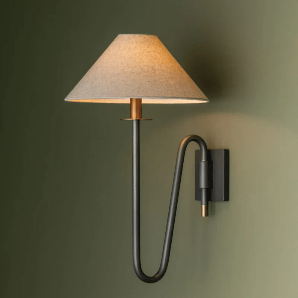 Mateo Wall Sconce Wall Sconces B2121-PBR/GRA 197292114628