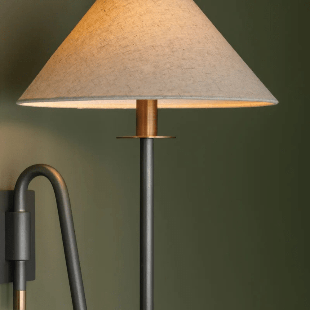 Mateo Wall Sconce Wall Sconces B2121-PBR/GRA 197292114628