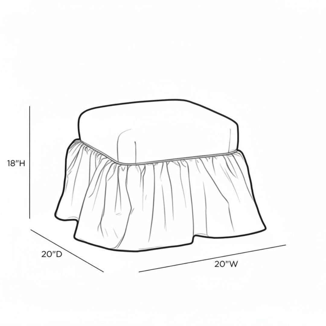 Matilda Ottoman Ottomans + Stools