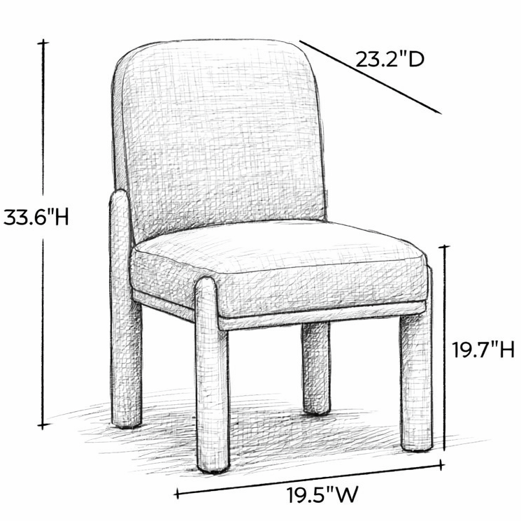 Maureen Dining Chair Dining Chairs + Benches