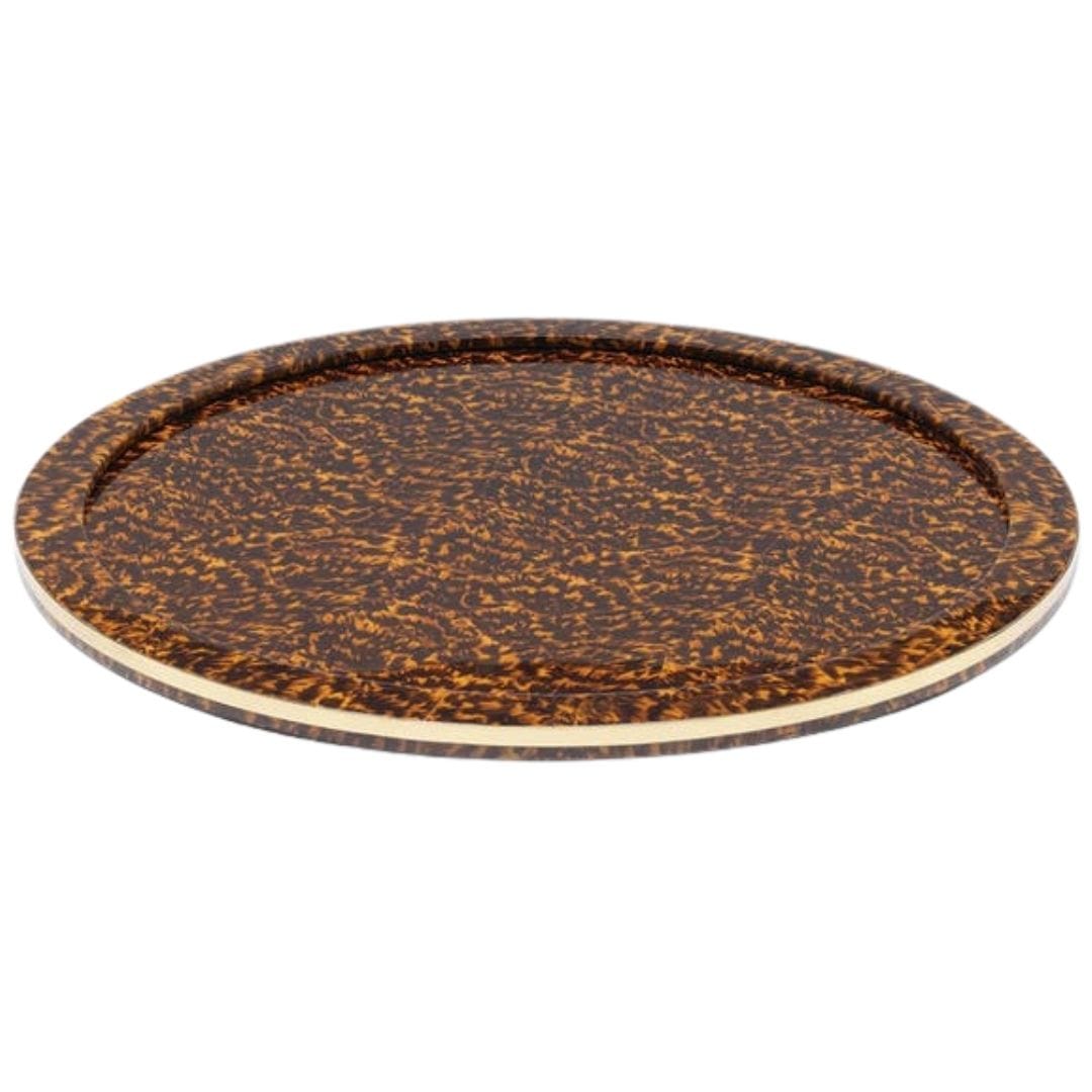 Maximilian Faux Tortoise/Gold Bar Collection Drinkware