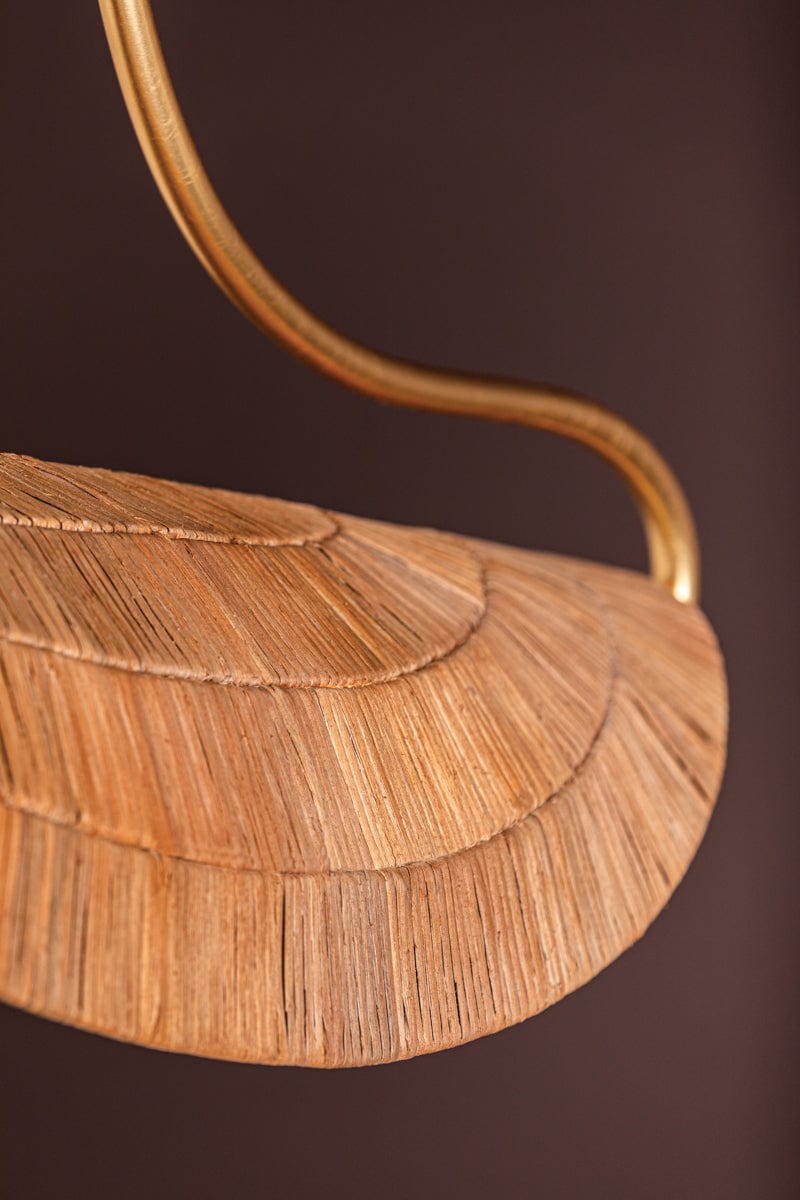 Medea Linear Pendant Woven Pendant