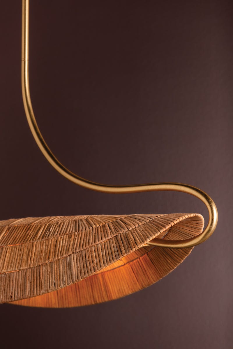 Medea Linear Pendant Woven Pendant