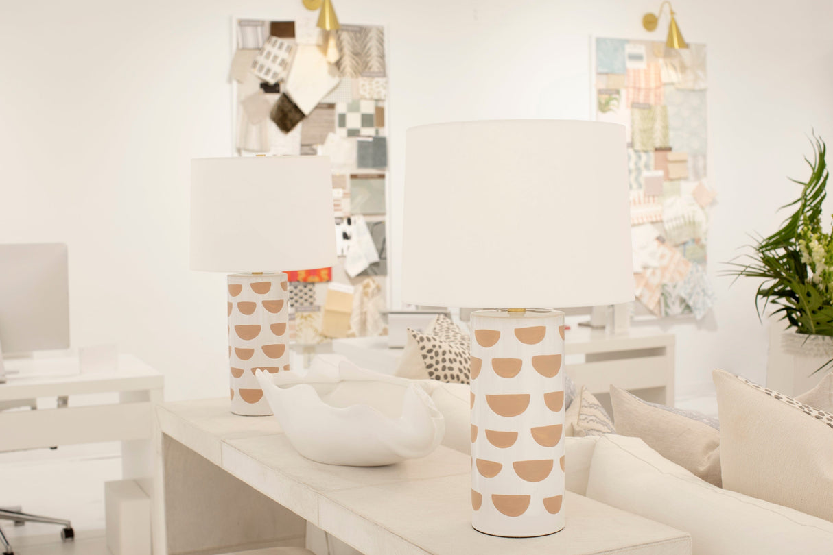 Megan Molten Minnie Table Lamp Lamps megan-molten-HL714201A-AGB/CWO