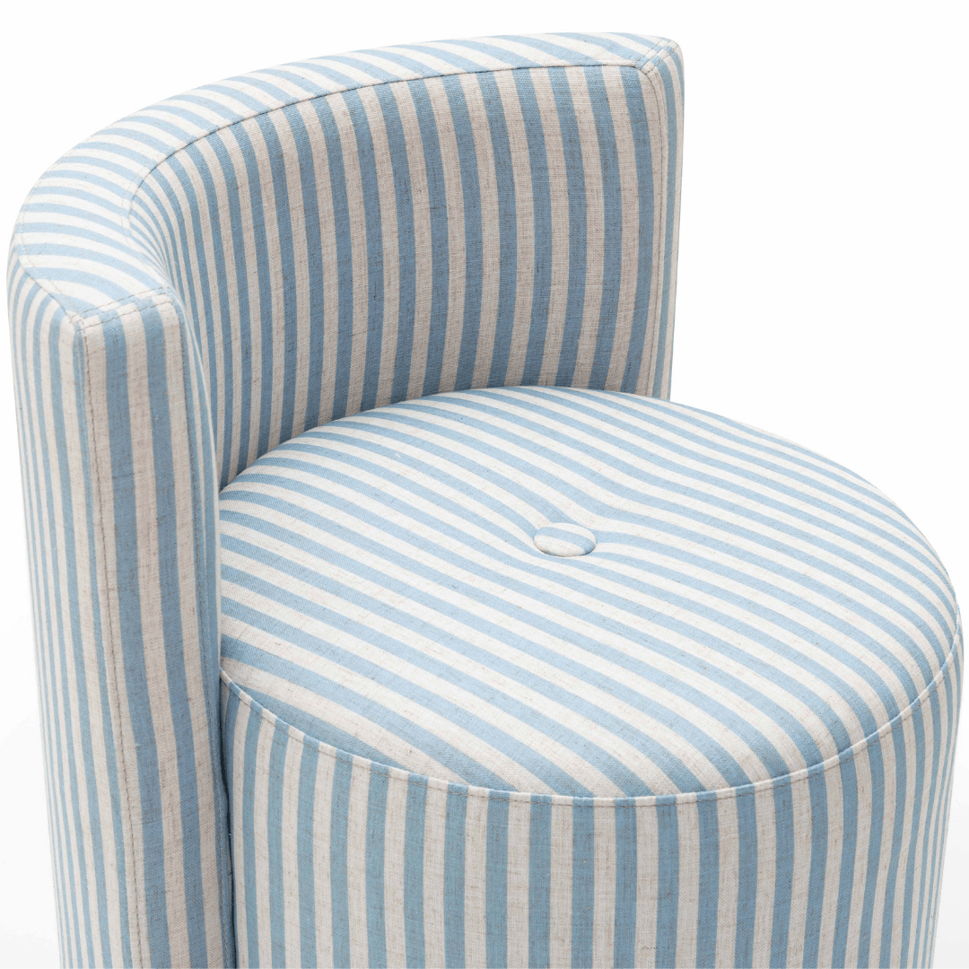 Melissa Striped Rolling Desk Chair Desk Chairs