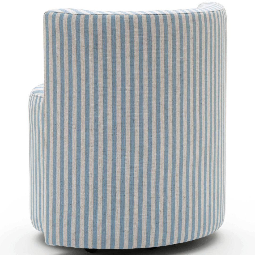 Melissa Striped Rolling Desk Chair Desk Chairs