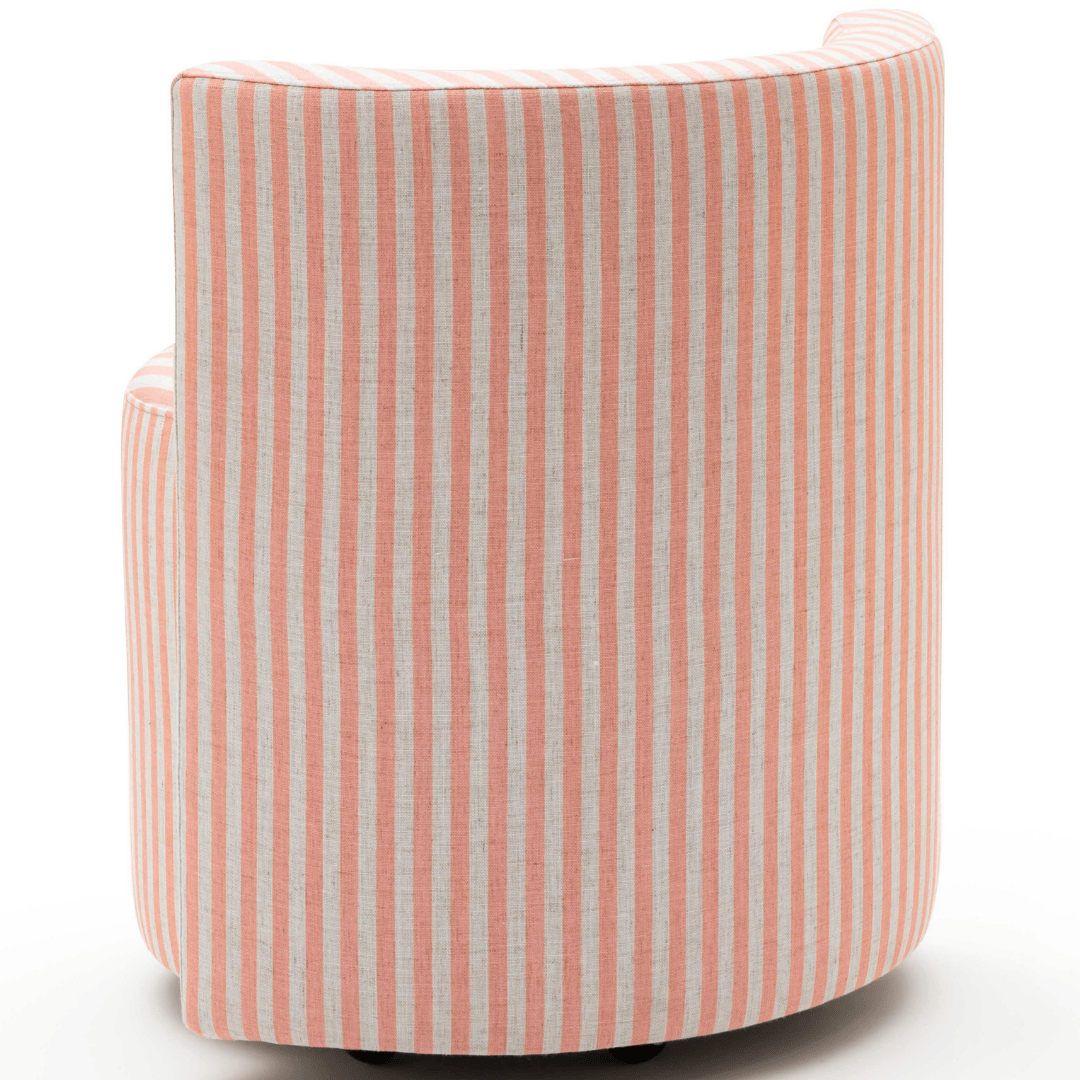 Melissa Striped Rolling Desk Chair Desk Chairs