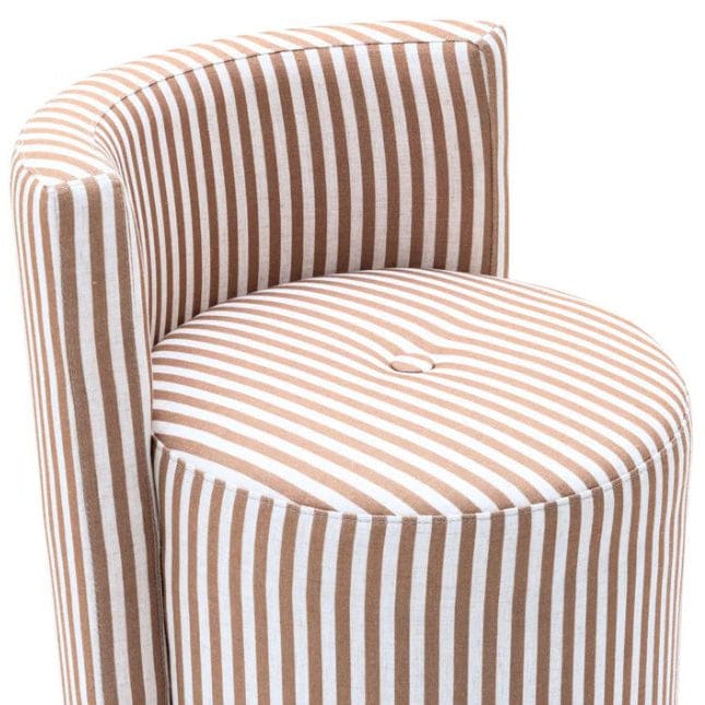 Melissa Striped Rolling Desk Chair Desk Chairs