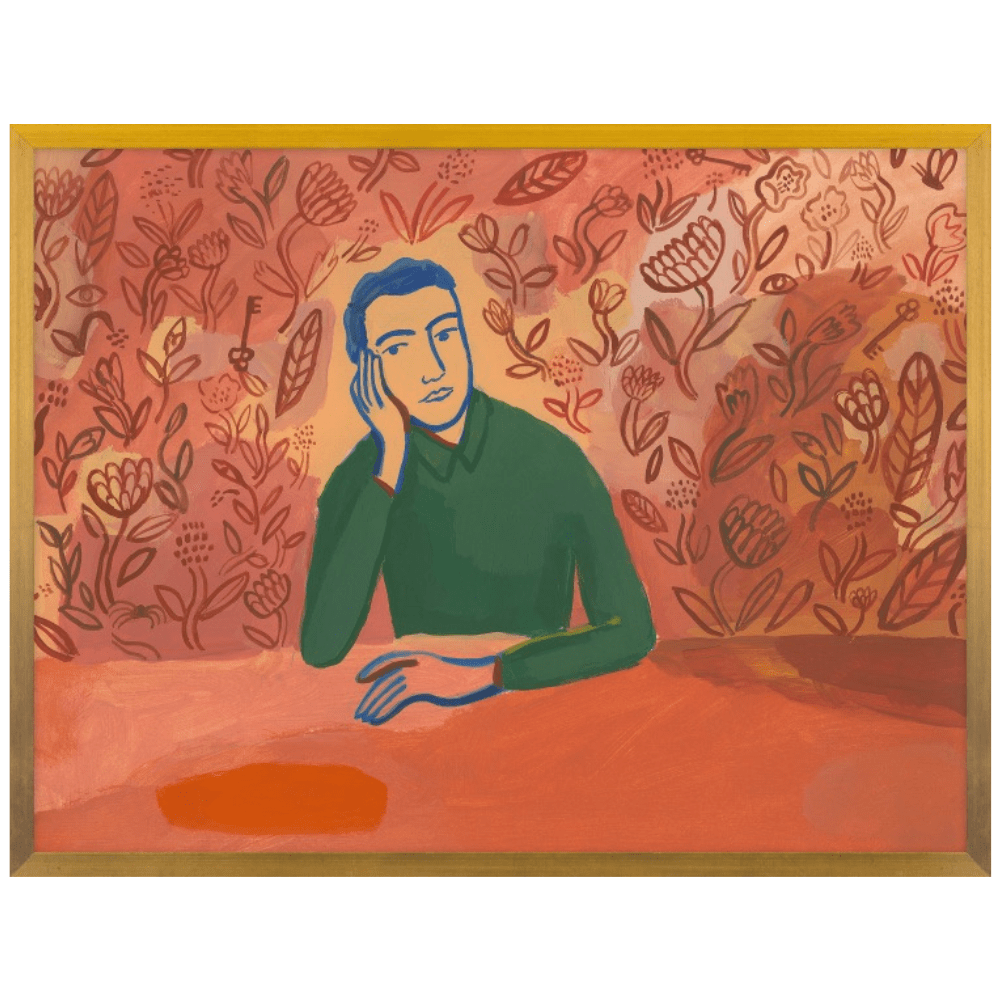 Michael Doyle In the Floral Room Wall Art 129802_C_14x18_Go