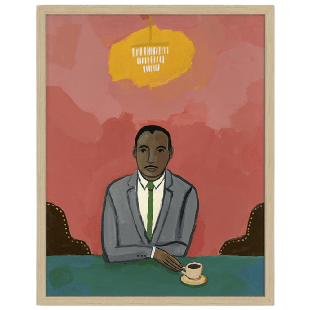 Michael Doyle Jacob Lawrence at the Moore Hotel Wall Art 127636_P_24x19_O