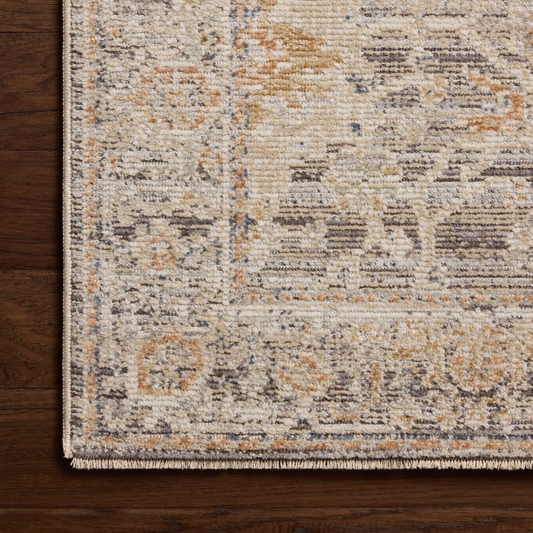 Milena Charcoal/Apricot Rug Area Rugs