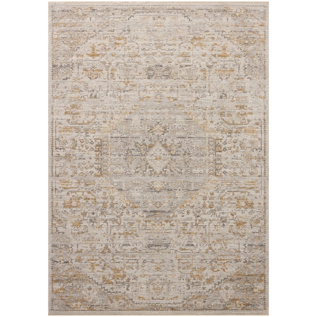 Milena Ivory/Ochre Rug Area Rugs MLNAMLE-09IVOH2030 885369926211