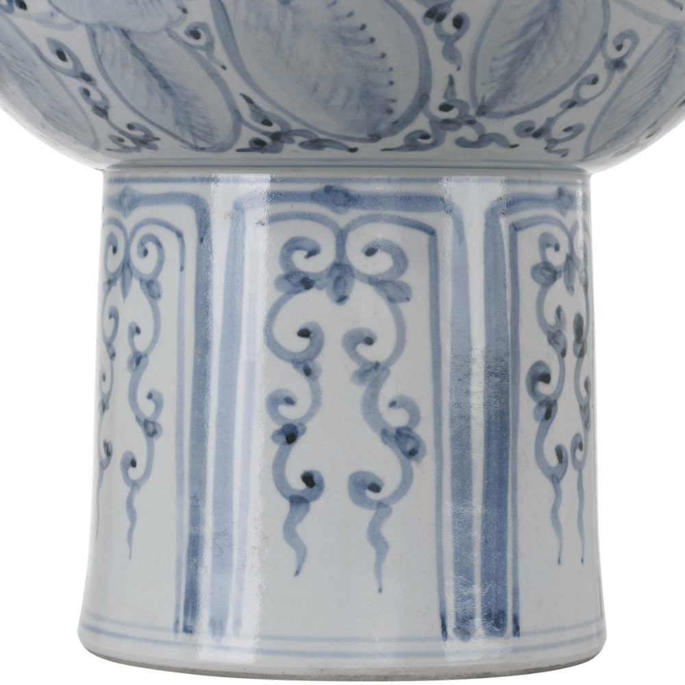 Ming Offering Pedestal Bowl Decor 1200-1003 00633306062009