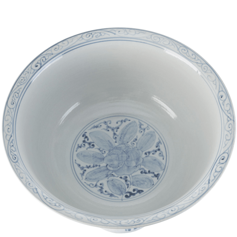 Ming Offering Pedestal Bowl Decor 1200-1003 00633306062009
