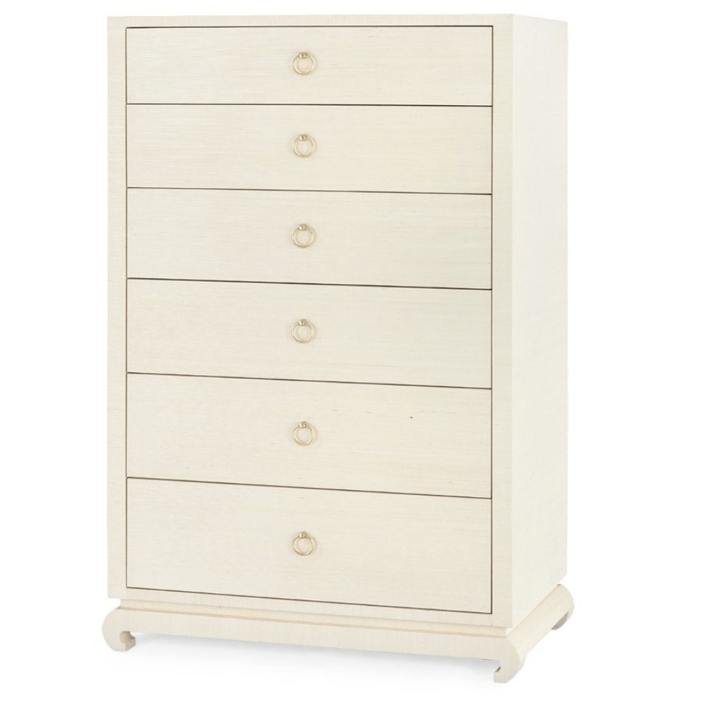 Ming Tall 6-Drawer Dresser